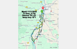 Sortie du 11 Nov 2025
