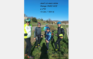 Sortie du 12 Mars 2026