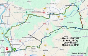 Sortie du 21 Avril 2026