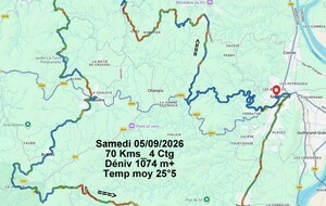 Sortie du 5 Sept 2026
