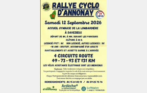 Sortie du 12 Sept 2026