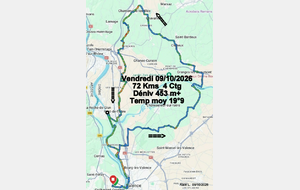 Sortie du 9 oct 2026