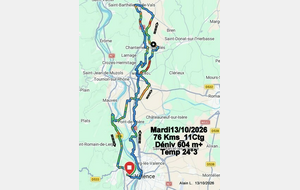 Sortie du 13 Oct 2026