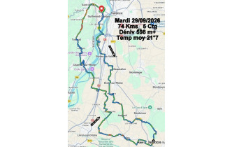 Sortie du 29 Sept  2026